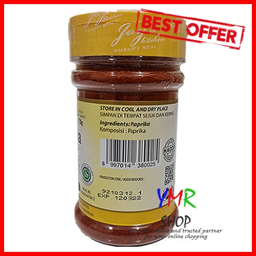 Jay's Paprika Powder Paprika Bubuk 70Gr