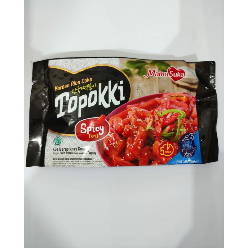 

MAMASUKA TOPOKKI SPICY 134GR X2PCS