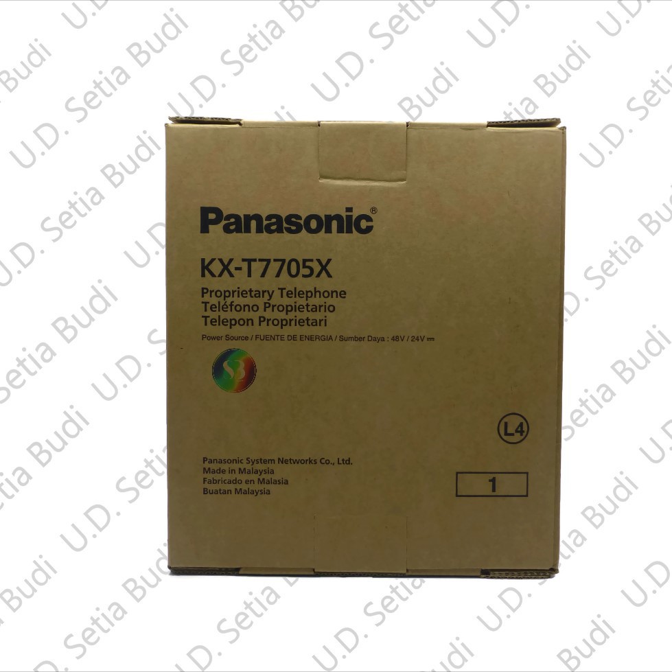 Telephone Single Line Panasonic 7705 KX-T7705X Asli