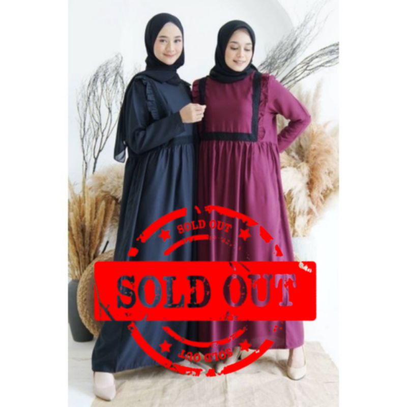 GAMIS RENDA - Panjang Dress : 139-140 CmLingkar Dada : 110 Cm
Lingkar Pinggang : 100 Cm
Panjang Leng
