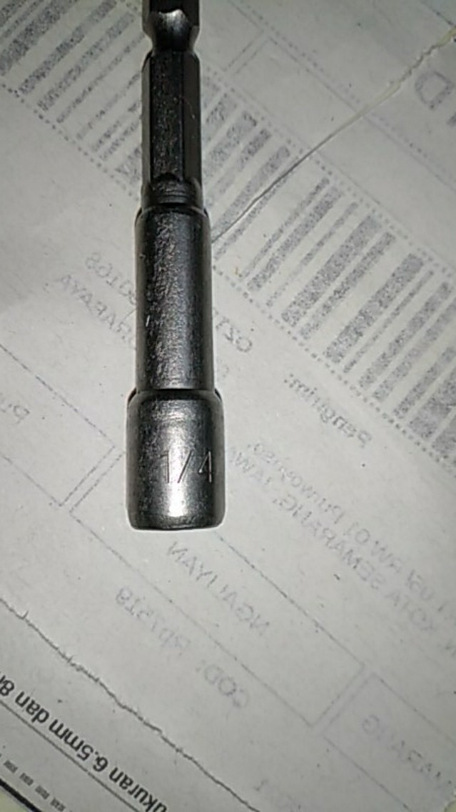 Mata Sok Baut Roofing Magnet Ukuran 6.5mm Dan 8mm