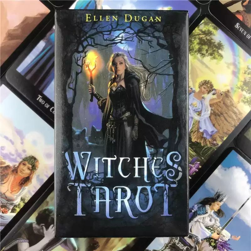 Witches Tarot 12x7cm Include Manualbook