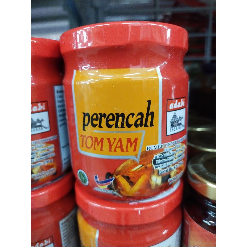 

Perencah Tom Yam 200gr ADABI - Bumbu Tom Yam