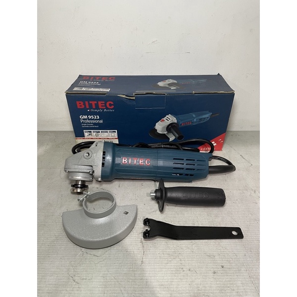 mesin gerinda gm 9523 bitec / mesin gerinda tangan / bitec gerinda tangan / mesin gerinda bitec / gerinda tangan 4 inch bitec / mesin gerinda bitec original / angle grinder bitec / mesin gerinda tangan murah / gerinda grinda gerenda gurinda