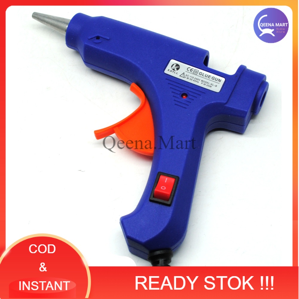 

Hot Melt Glue Gun Pistol Lem Tembak 20W - JBY-20W