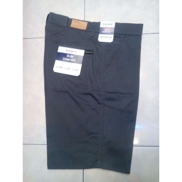 celana pendek pria pull&bear import