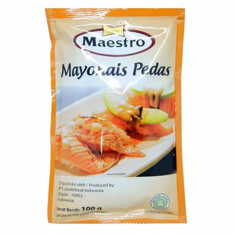 

Maestro Mayonaise Pedas 100gr - Mayo Hot Spicy