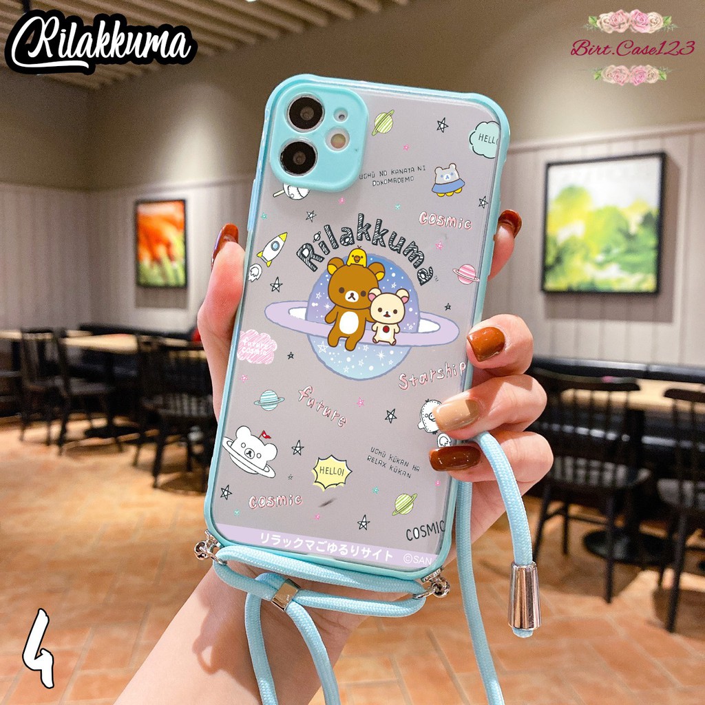 Softcase Slingcase Lanyard Choice RILAKUMA Oppo A37 A39 A57 A71 A9 A5 2020 A52 A92 A53 BC3530