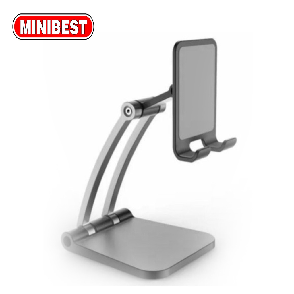 Minibest Holder tablet Hp Full Stainless Folding Mobile Phone Desktop Stand Q-009