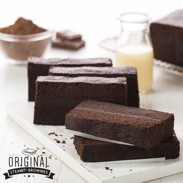 

Original - Brownies Amanda Original - Cake Brownies Kukus Khas Bandung