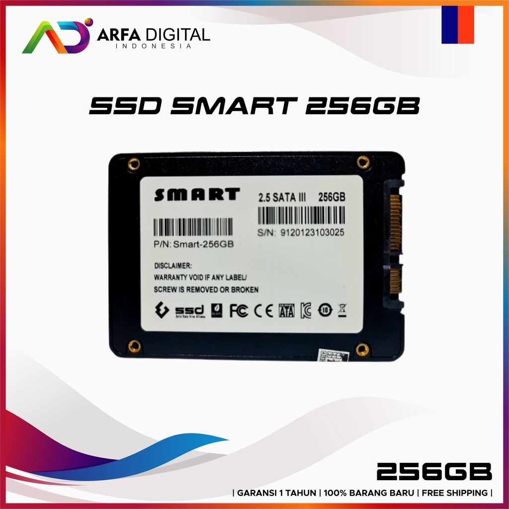 SSD Smart 256GB 2.5&quot;mm [Box] SATA III 6GB/s SSD SATA SSD PC SSD Laptop