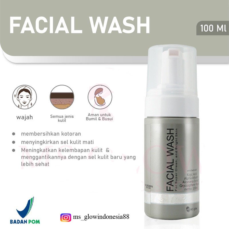 Ms Glow sabun wajah
