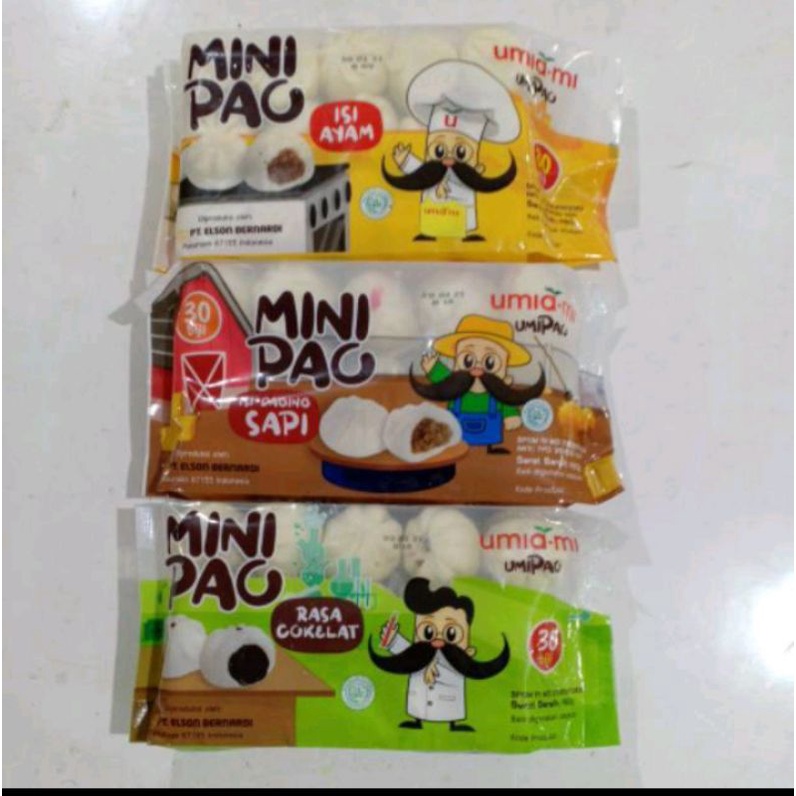 

Mipao Mini Bakpao Rasa Coklat Frozen,sapi dan ayam Food Karawang