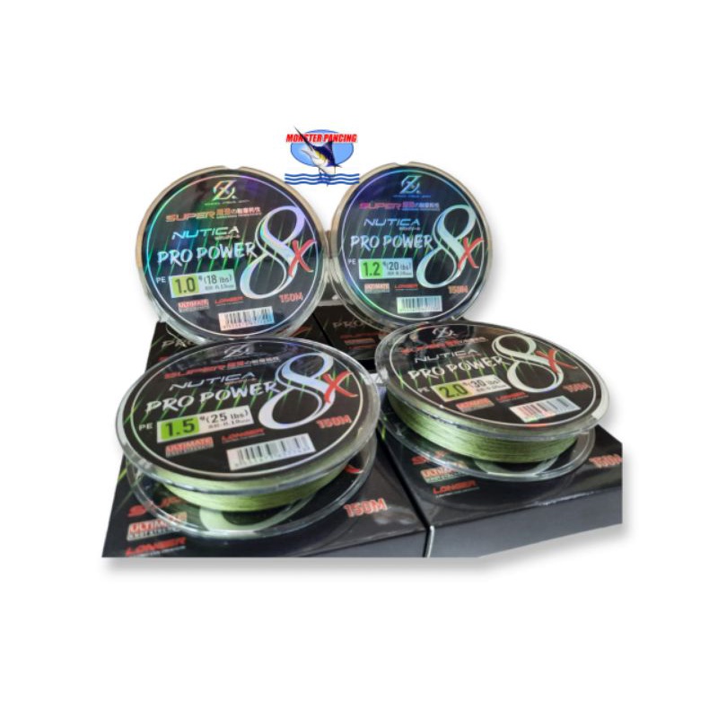 SENAR PANCING PE Nutica 8x Pro Power