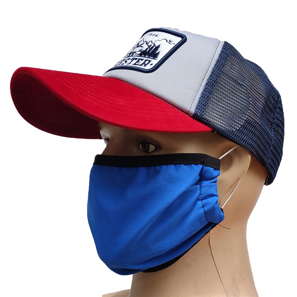 Masker Fashion Bahan Kain Dua Lapis Anti Air WATERPROOF