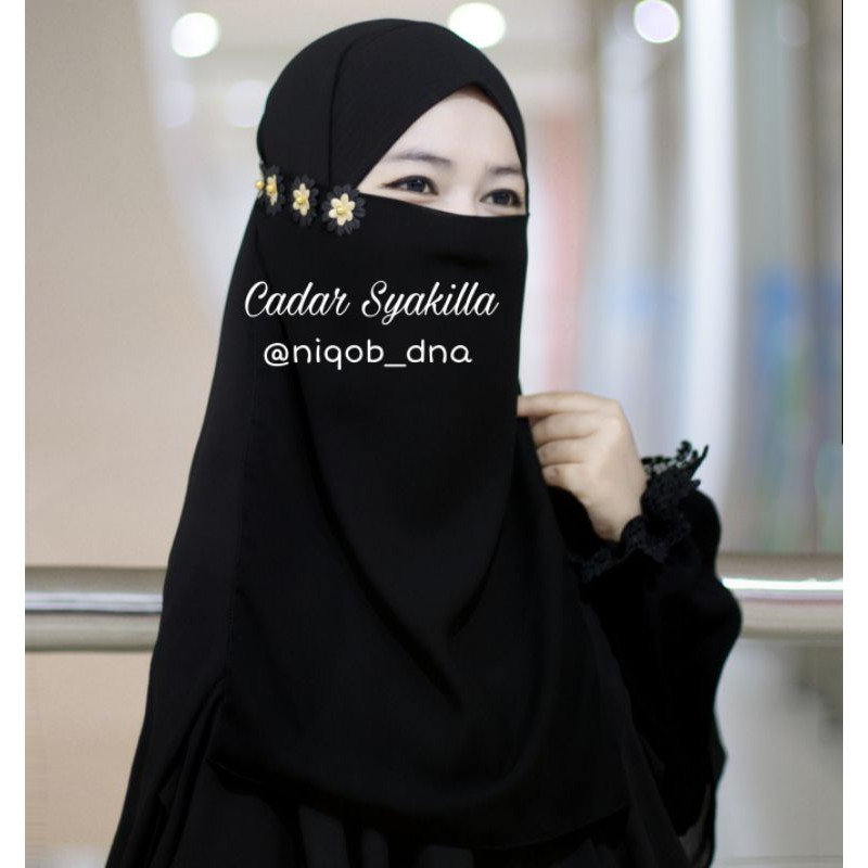 Cadar Tutup Syakilla Niqab Cadar Bandana Termurah By Habbabah