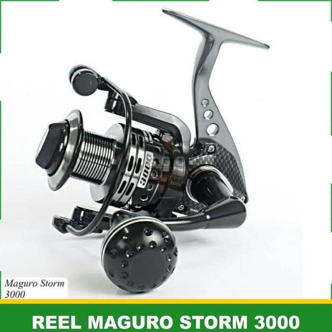 TERMURAH Maguro Reel Spinning Maguro Storm 3000 14 Ball Bearing