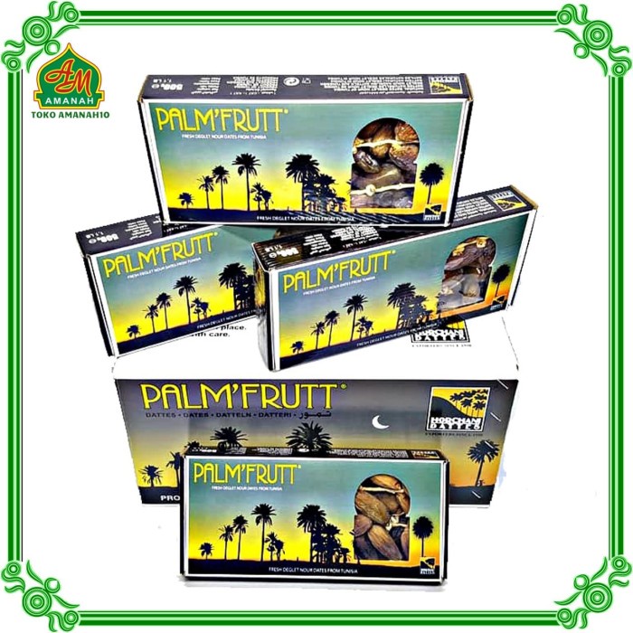

Kurma Palm Frutt 500gr Kartonan / Palm Frutt 12pcs