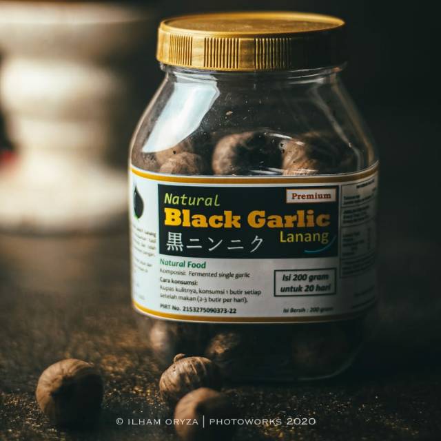 

Natural Black Garlic Lanang BPPT