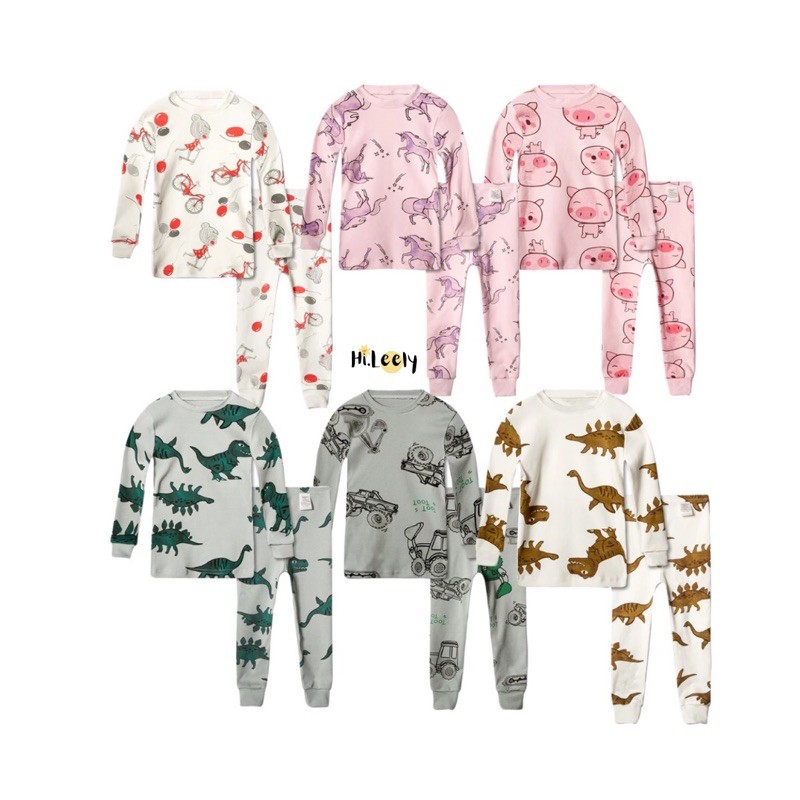 PIYAMA ANAK IMPORT FASHION ANAK PEREMPUAN BAJU TIDUR ANAK PEREMPUAN LUCU PIGGY 100% KATUN PREMIUM