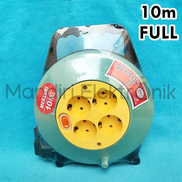 Box Kabel - Kabel Roll - Gulungan Kabel - Roll Kabel Merkuri Dexicon 10 15 Meter Tembaga Asli - Kabel Roll 10 Meter 15 Meter