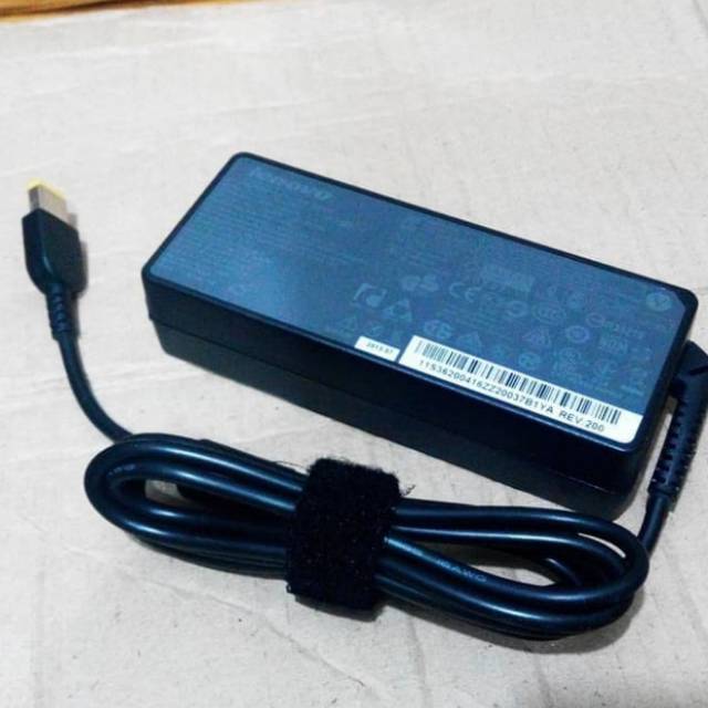 Adaptor casan charger Laptop Original Lenovo 20v 4.5A  mode jek USB