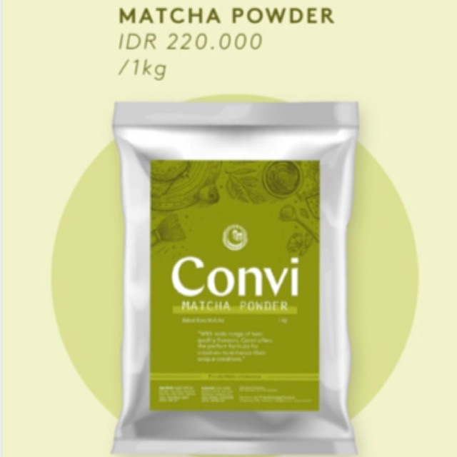 

Matcha Powder - CONVI