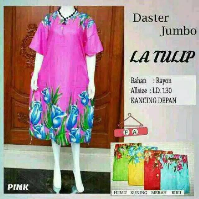 Daster Jumbo Tulip Soft La Tulip