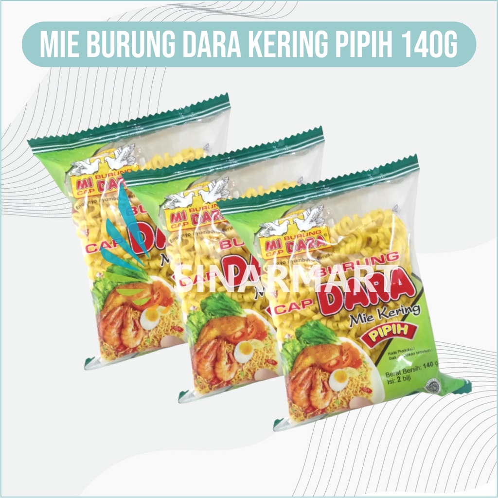 

MIE KERING BURUNG DARA PIPIH 140 GRAM