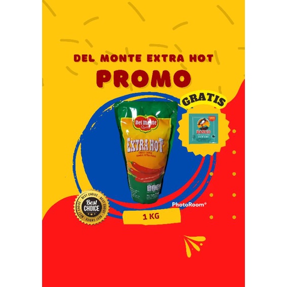 

Saus sambal Delmonte Extra Hot 1kg