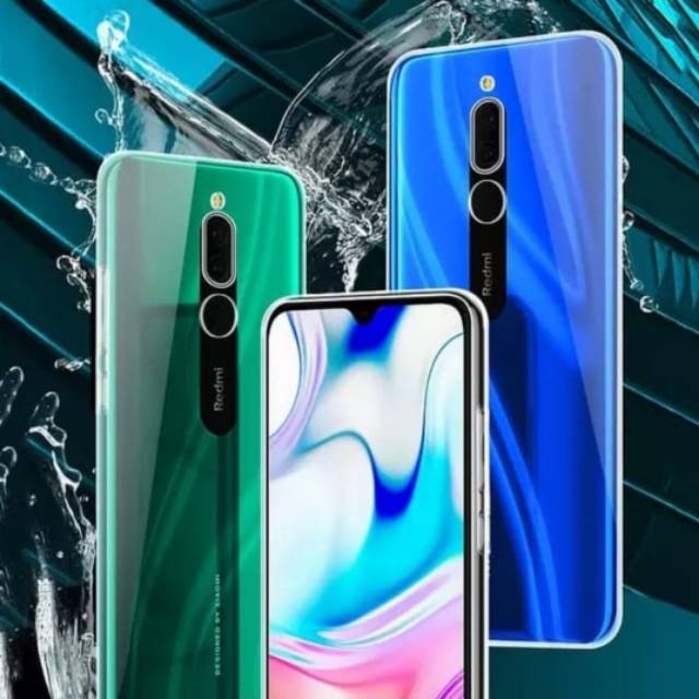 Silicone Xiaomi Redmi 8 Redmi 8a Soft CLEAR case casing cover bening transparan