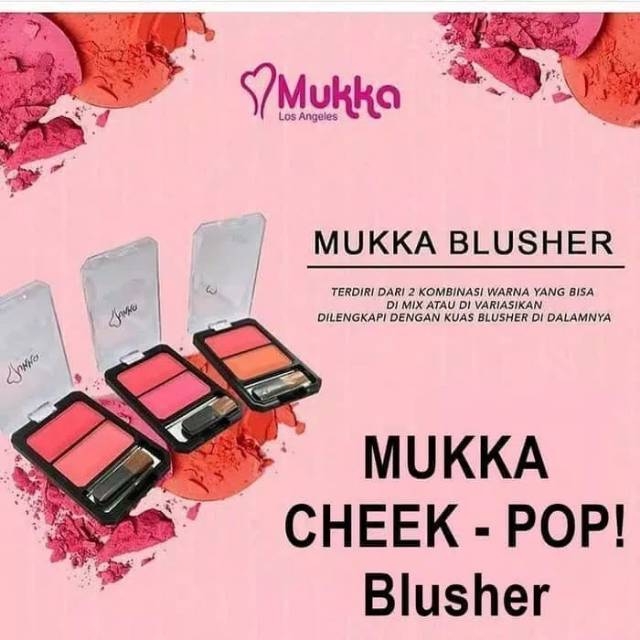 BLUSH ON MUKKA B27 CHEEK POP BPOM