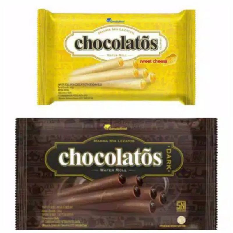 

CHOCOLATOS DARK WAFER ROLL 33 GR