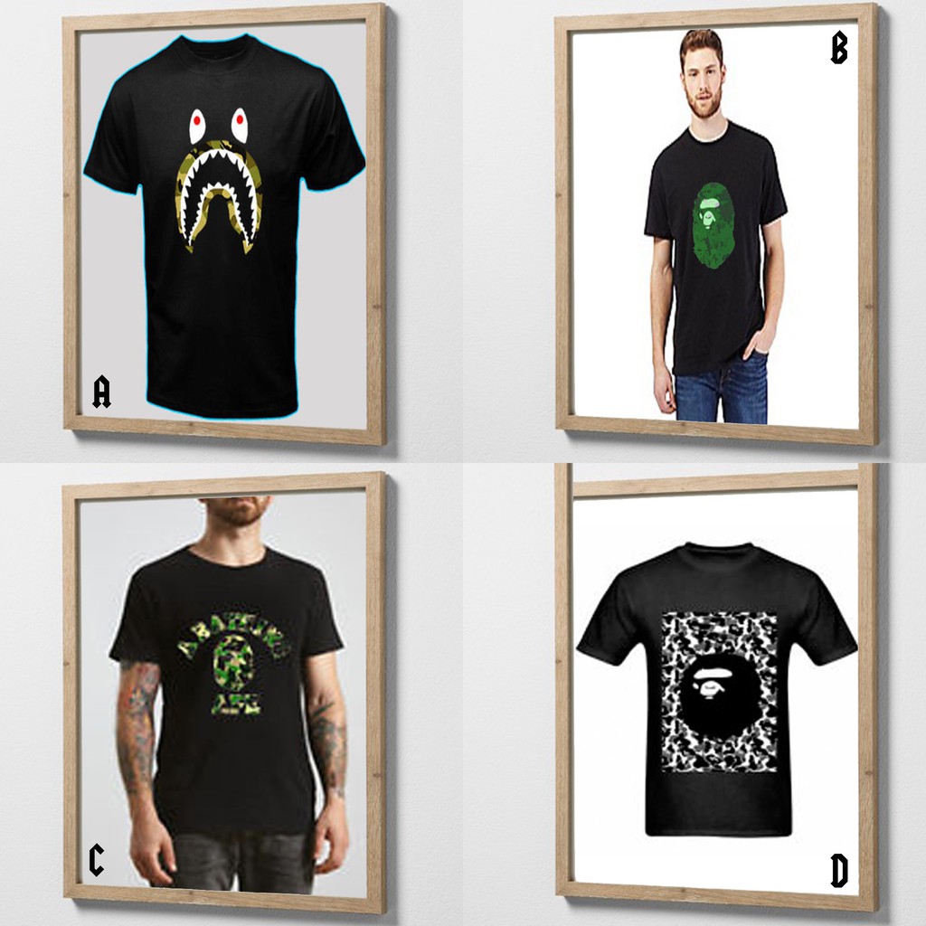 Kaos A Bathing Ape Tshirt Bape