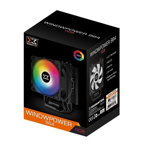 XIGMATEK CPU Cooler Windpower WP964-RGB - CPU COOLER