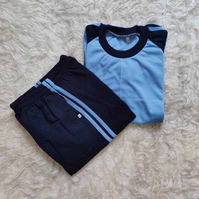Stelan Baju Olahraga Anak SD Panjang/Stelan Training Olahraga Anak