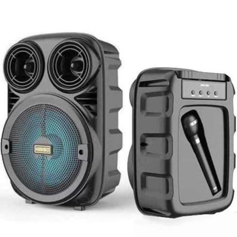 SPEAKER BLUETOOTH PORTABLE 6'5 INCH KIMISO KMS-3391 PLUS MIC/SPEAKER 3 BASS