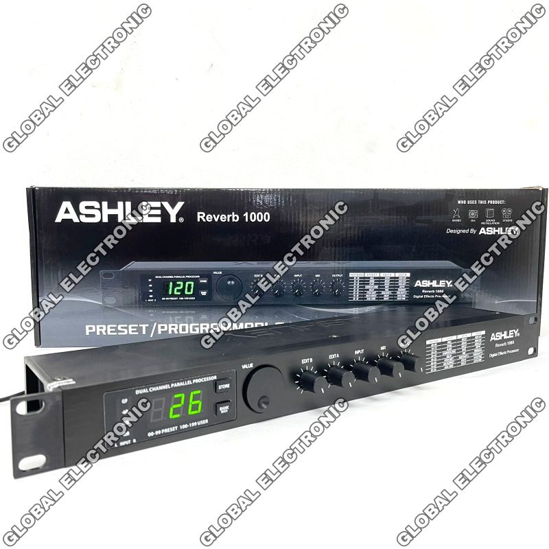 efek vocal ashley reverb 1000 original efek vocal ashley reverd 1000 / reverd1000 original