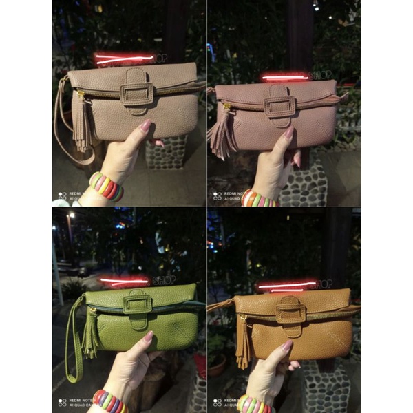 Dompet wanita elegan /dompet bahan jeruk/ dompet simple bagus