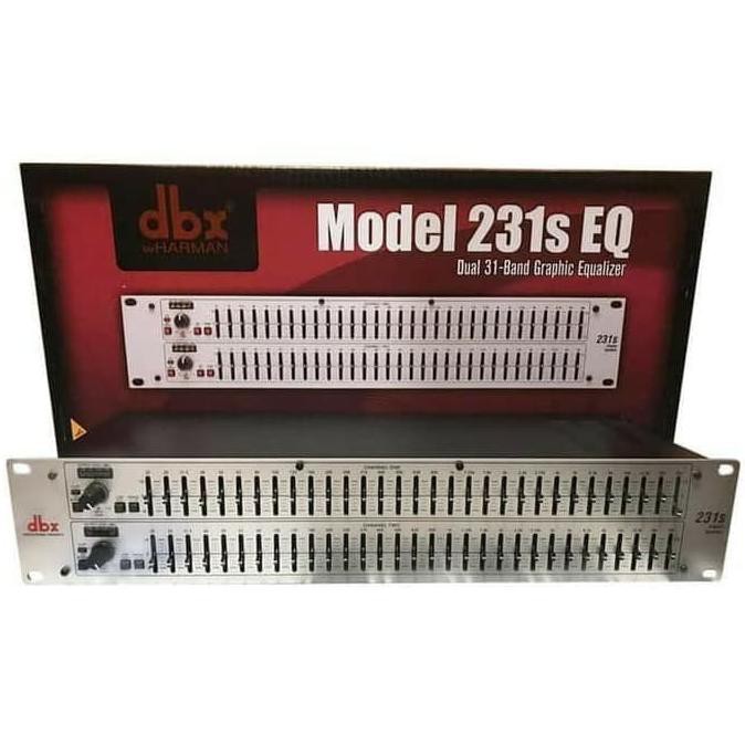 DISKON] Equalizer DBX 231S/ 231 S/ 231-S Silver