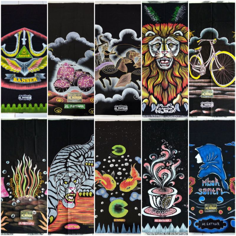 SARUNG BATIK LUKIS TANGAN ASLI PEKALONGAN (ALFATHAR)