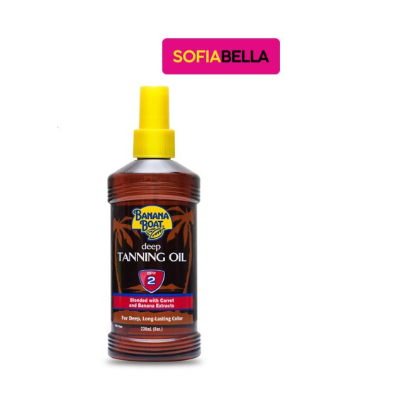 Jual BANANA BOAT DEEP TANNING OIL SPF 2 236 ML Shopee Indonesia