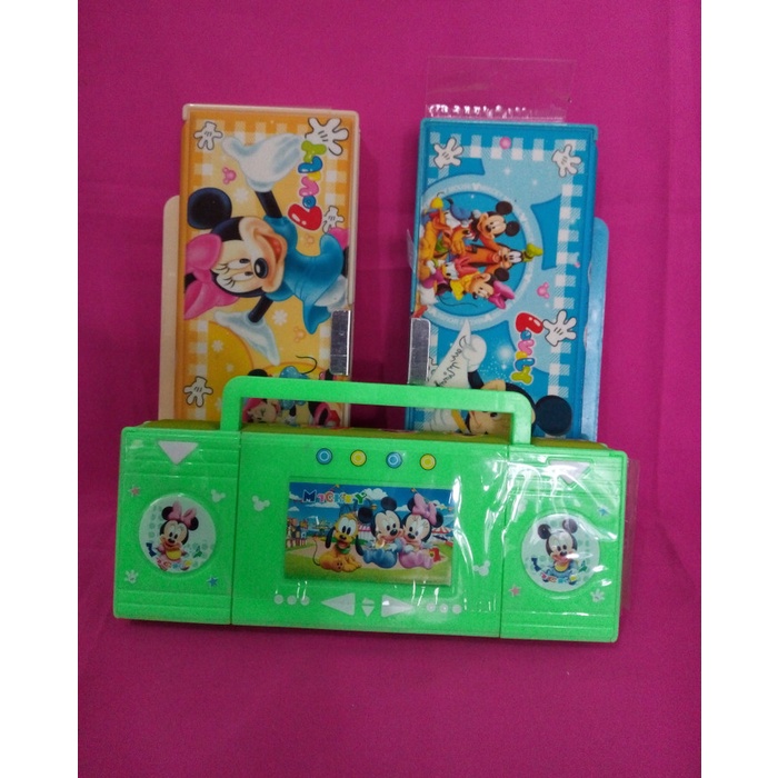 

Murah Pencil Case Maghnet C 2219 Mickey Mouse Tempat Pensil Box Rautan Trendi