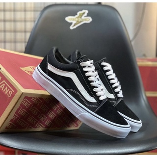 ( GRADE ORI ) SEPATU VANS HITAM OLDSKOOL PREMIUM SNEAKERS SEKOLAH PRIA WANITA READY SZ 36-44