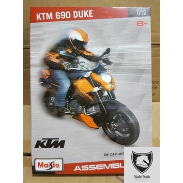 Maisto Assembly 1:12 Ktm 690 Duke By Eastern