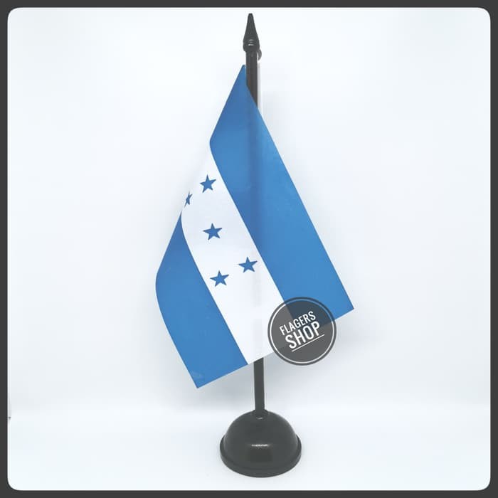 

Bendera Meja Honduras + Tiang Kayu
