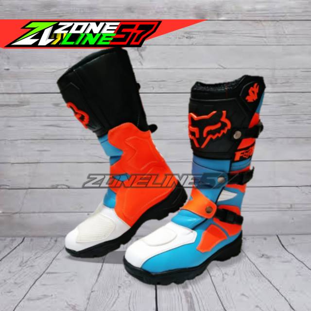 Sepatu boots trail adventure cross mx racing trabas