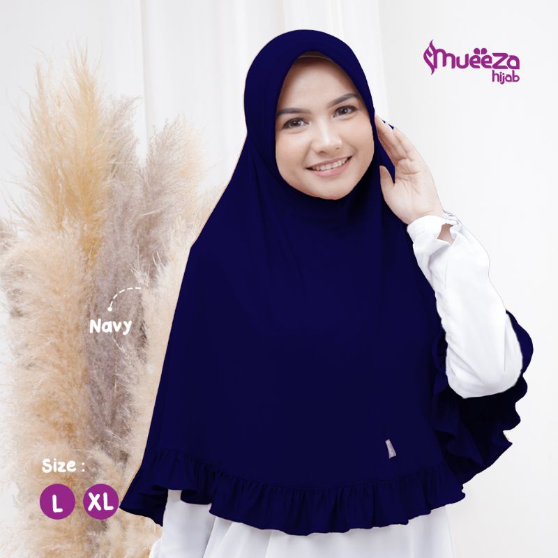 HIJAB - HIJAB BILQIS NAVY - MUEEZA HIJAB