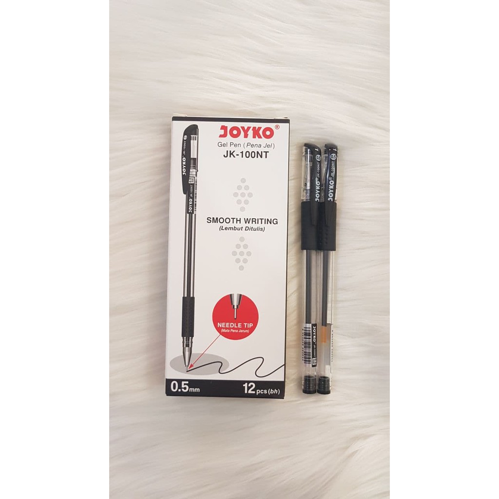 

[PAK] BOLPEN / PULPEN GEL JK 100 NT JOYKO 0.5 MM (12 PCS)*