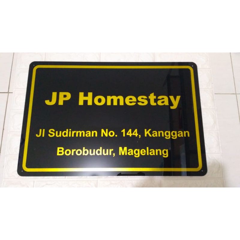 

Papan Nama